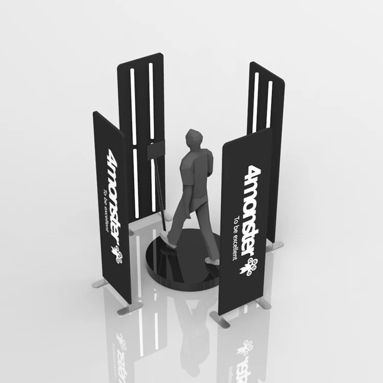 Custom LED Slow Motion 360 Video Photo booth Enclosure backdrop