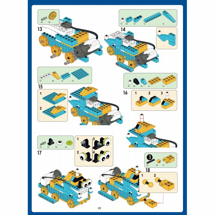 606 PCS Seience kits Constructor MOC RC Robot blocks electric educational machinery assembled DIY toys kids Building block set