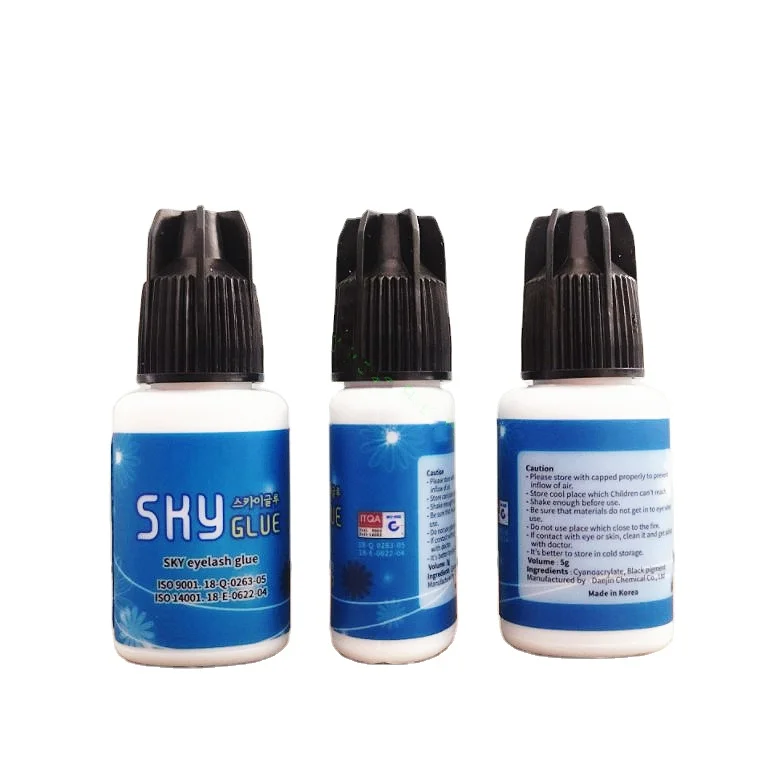 wholesale quality  Lash supplier  KR Sky S+  strong black eyelash  extension glue