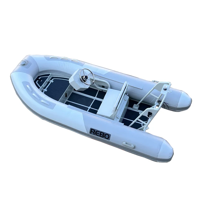 11ft RIB340 Полужесткий резиновый лодка Hypalon/ПВХ надувные лодки с алюминиевым ребром