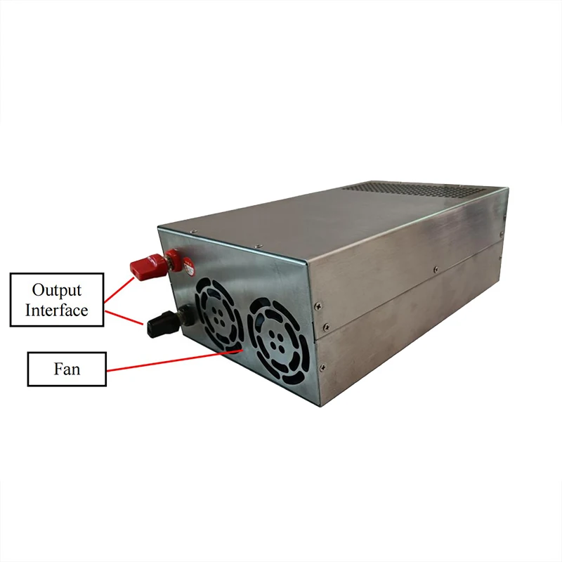 Diode laser power supply LD-GS36100 220V, LD-WS36100 100A 36V 1200W for under 1600W 100W bar diode stack