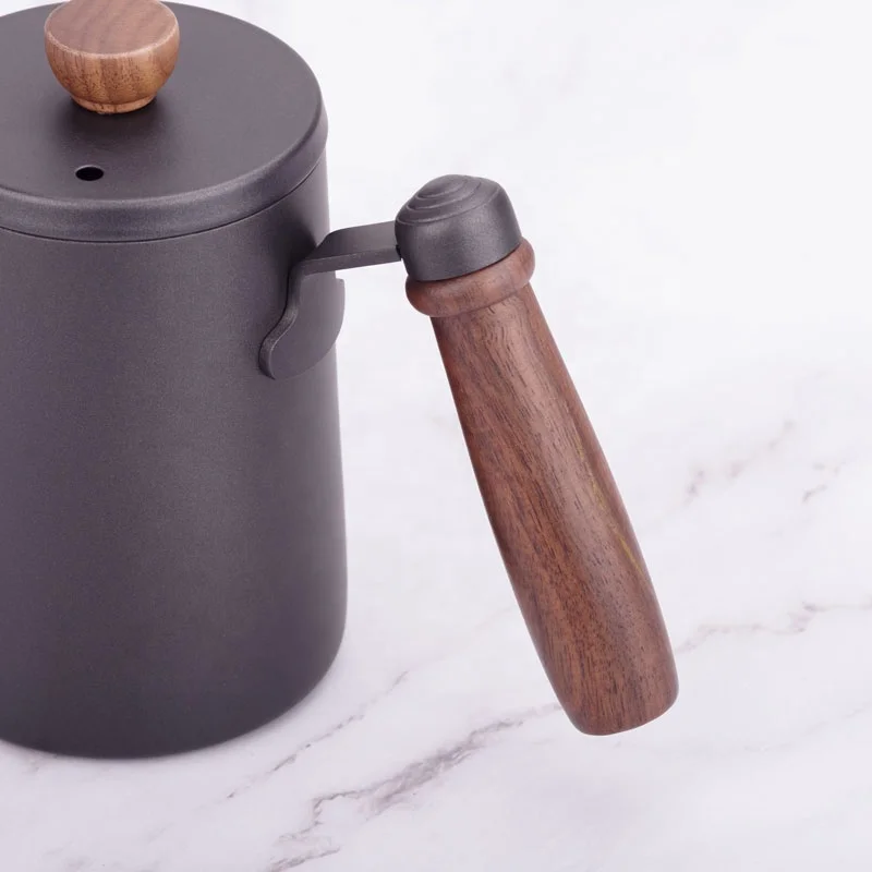 Manufacturer Black Coffee Tea Kettle Pot Pour Over Coffee Maker Travel Gooseneck Coffee Kettle