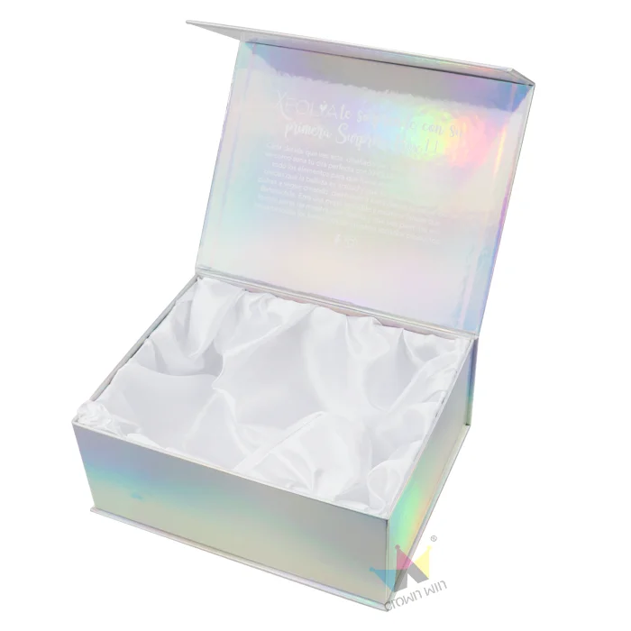  Cajas Personalizadas пользовательская голограмма сюрприз Caja Surprise Экологичная Подружка невесты розовое золото Магнитная Подарочная коробка