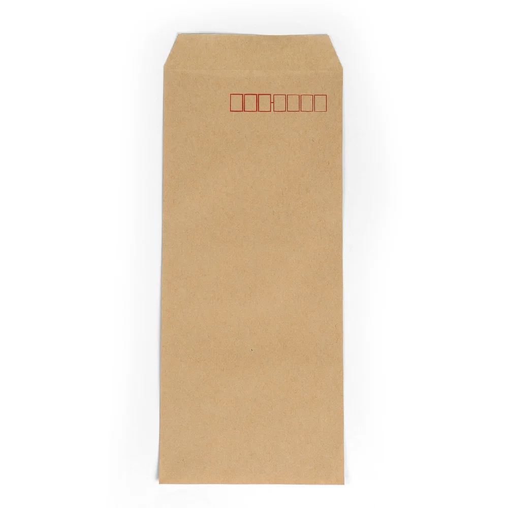 China Manufacturer Custom Design Small Brown Envelopes Kraft Paper OMD Business Envelopes Bags