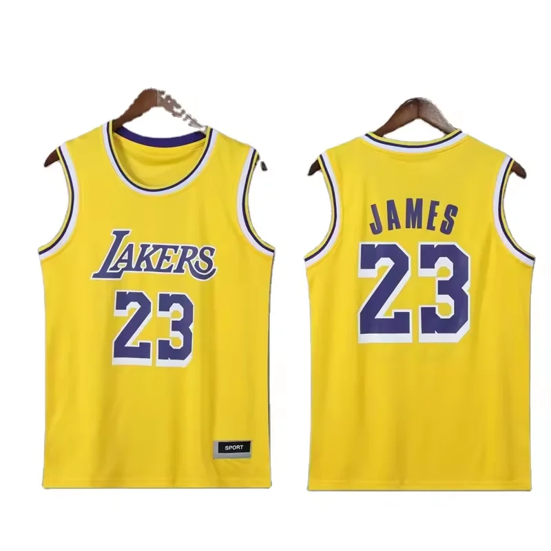 basketball shirt No. 23 basketball jersey blue uniforms jersey  player design basketball jersey vest