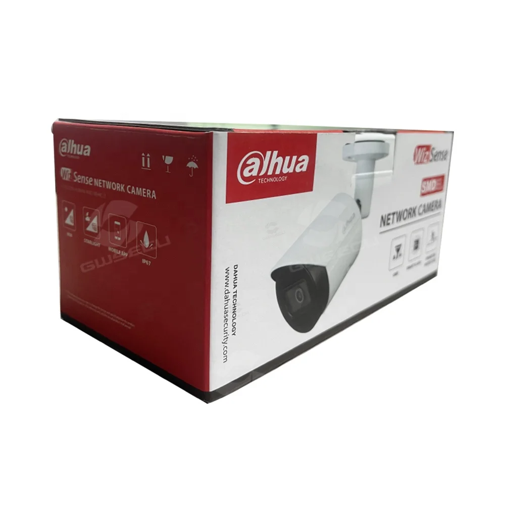 IPC-HFW2441S-S Dahua Stock 4MP ИК фиксированный широкоугольный микрофон для записи движения человека PoE CCTV Security alhua vision IP-камера