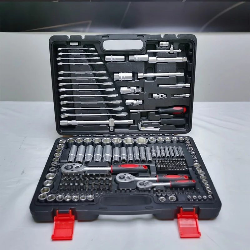 Professional 215pcs Mechanic Workshop Tool Set With Hand Tools