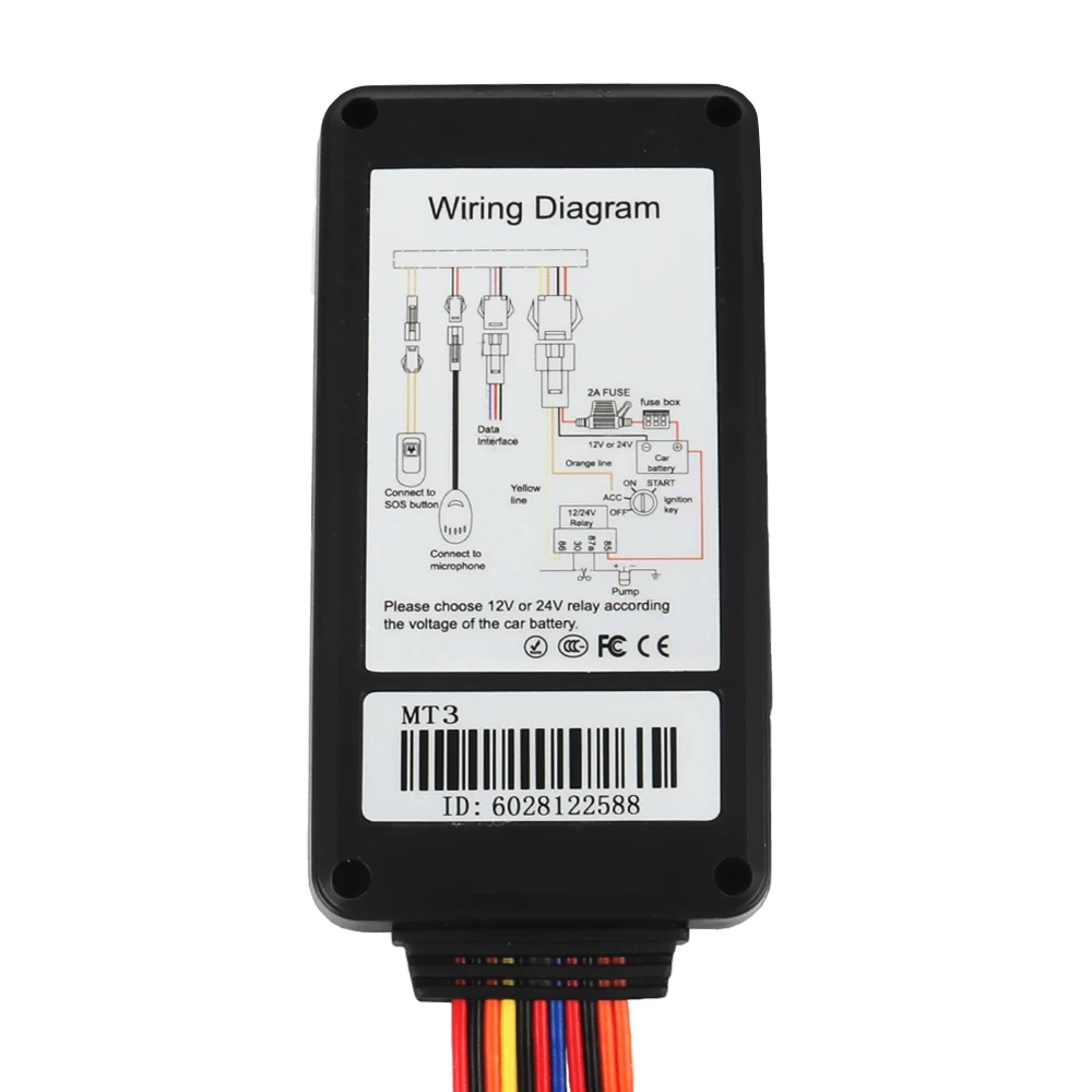 itracksafe MT3 Wholesale 3G GPS Tracker Vehicle Car Tracking Device with Acc detection