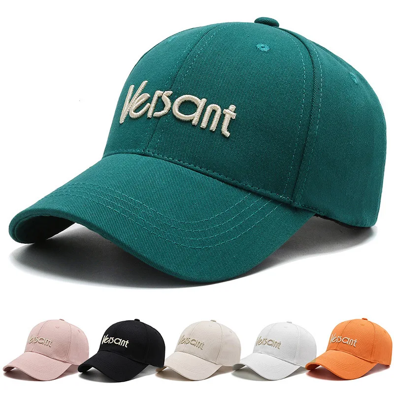 Casquette 6 панелей бейсболки для мужчин и женщин хлопковые дизайнерские с вышивкой на