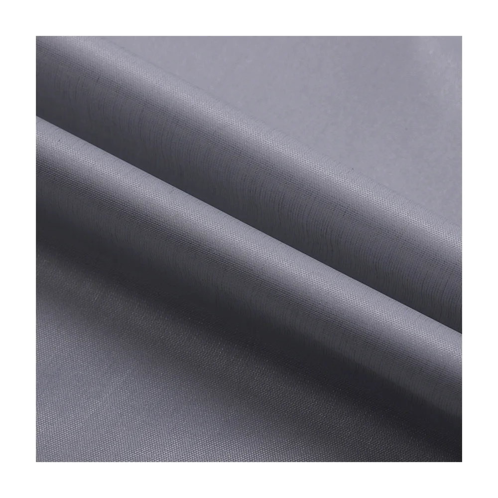 190T Eco-friendly manufacturer direct sales stretch polyester taffeta PU coated fabrics for  lining
