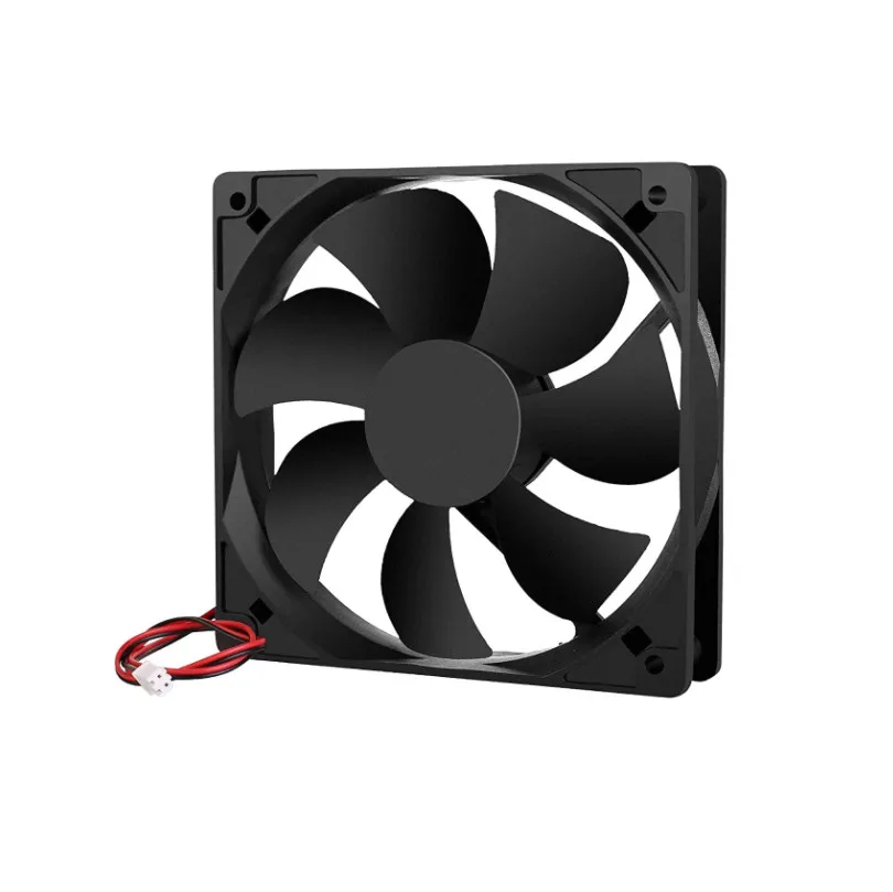 Стандартный корпус вентилятор 80x80x25mm DC 12V бесщеточный 2-контактный высокопроизводительный ПК чехол для ноутбука