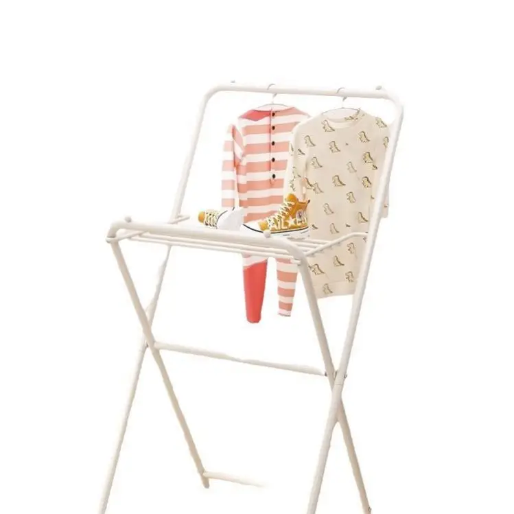 Coat Retractable Foot Helmet Ceiling Collapsible Lever Chinese Foldable Cabinet Wooden Folding Clothes Drying Rack