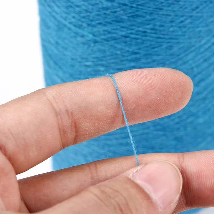 Factory direct sale  18s  20s recycled cotton blended yarn OE yarn
