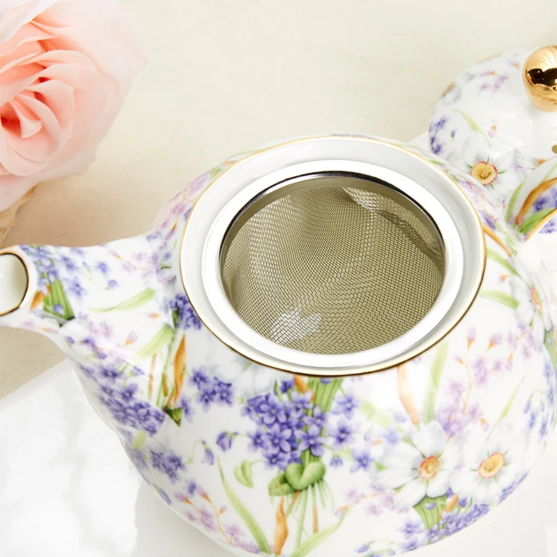 Чайник и чашка для одного человека чайный набор керамический чайник кофе