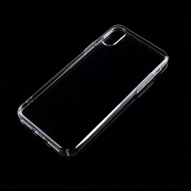 Transparent Clear PC Hard Case For iPhone 13 Mini 12 11 Pro Max X XR XS Max 7 8 Plus Crystal Phone Skin Cover