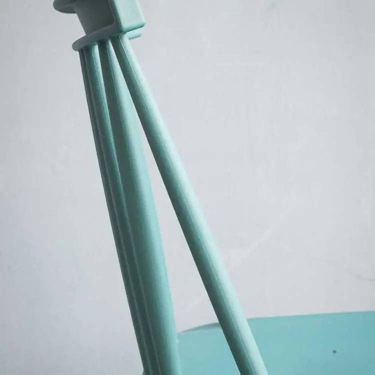 Fixed backrest banquet armless specific use event modern design plastic dinner chair