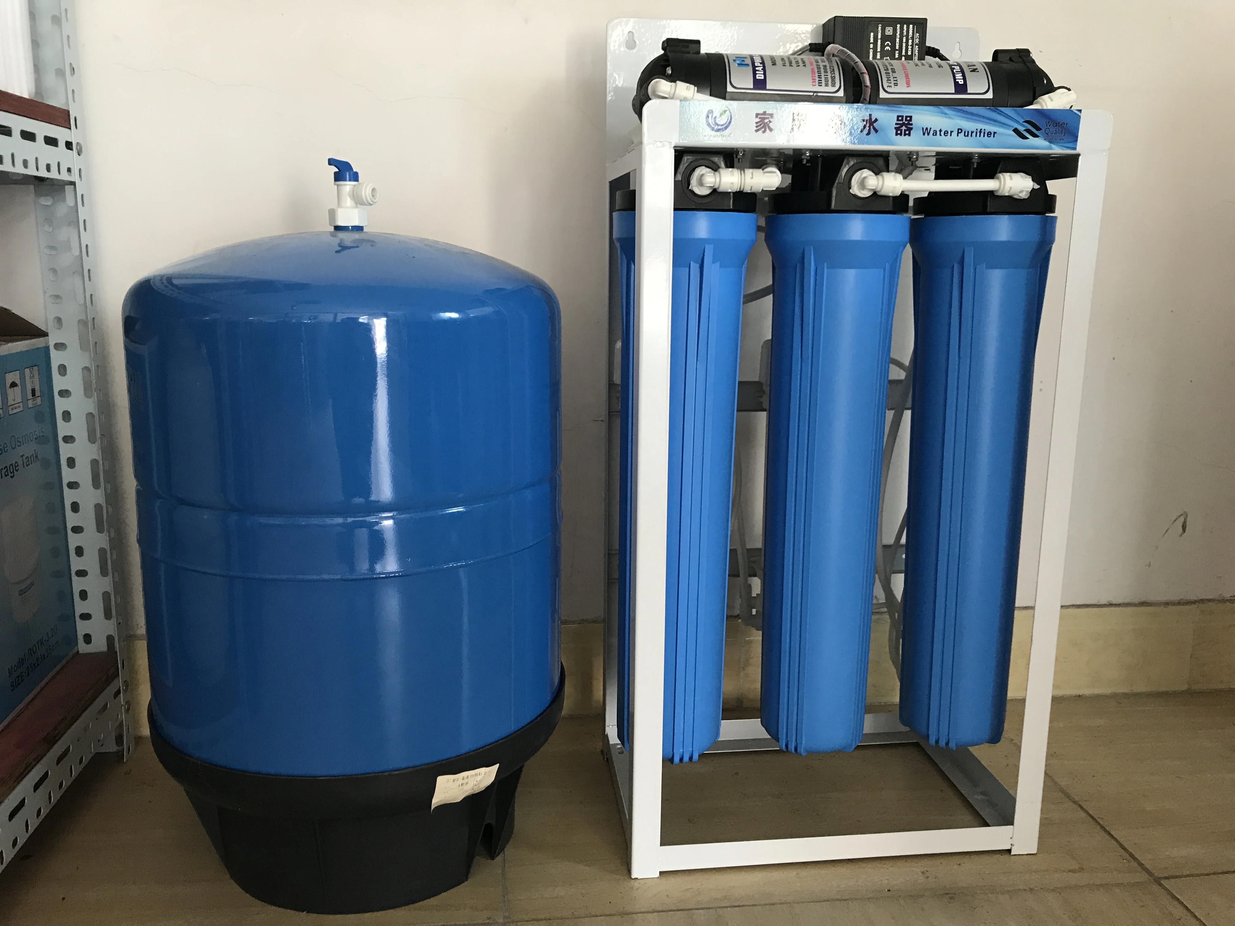 Коммерческая система очистки питьевой воды 800 GPD
