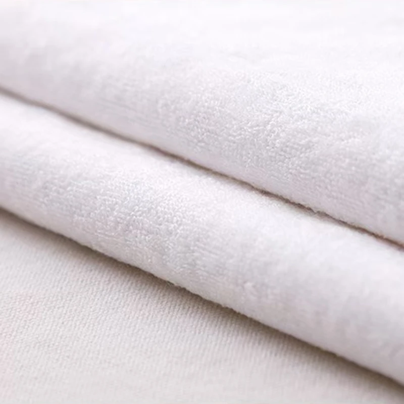 Waterproof Absorbent Organic Colored Cotton Quilted Reversible Baby Washable Diaper Changing Mats Incontinence Bed Pads Liners