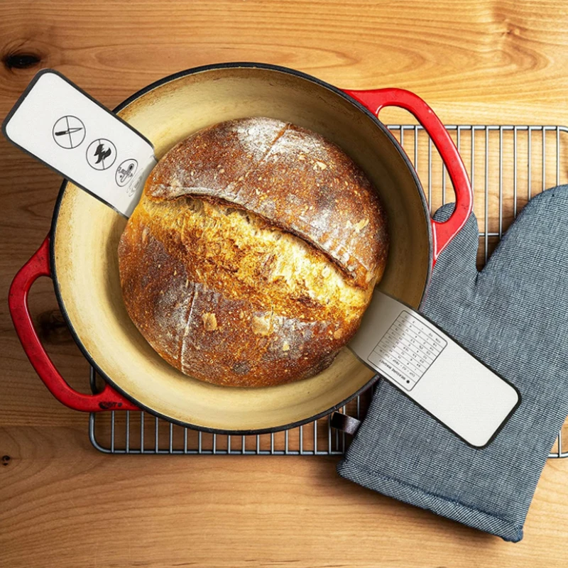 Non-stick Long Handled Sling Silicon Bread Mat Baking mat for Dutch Oven
