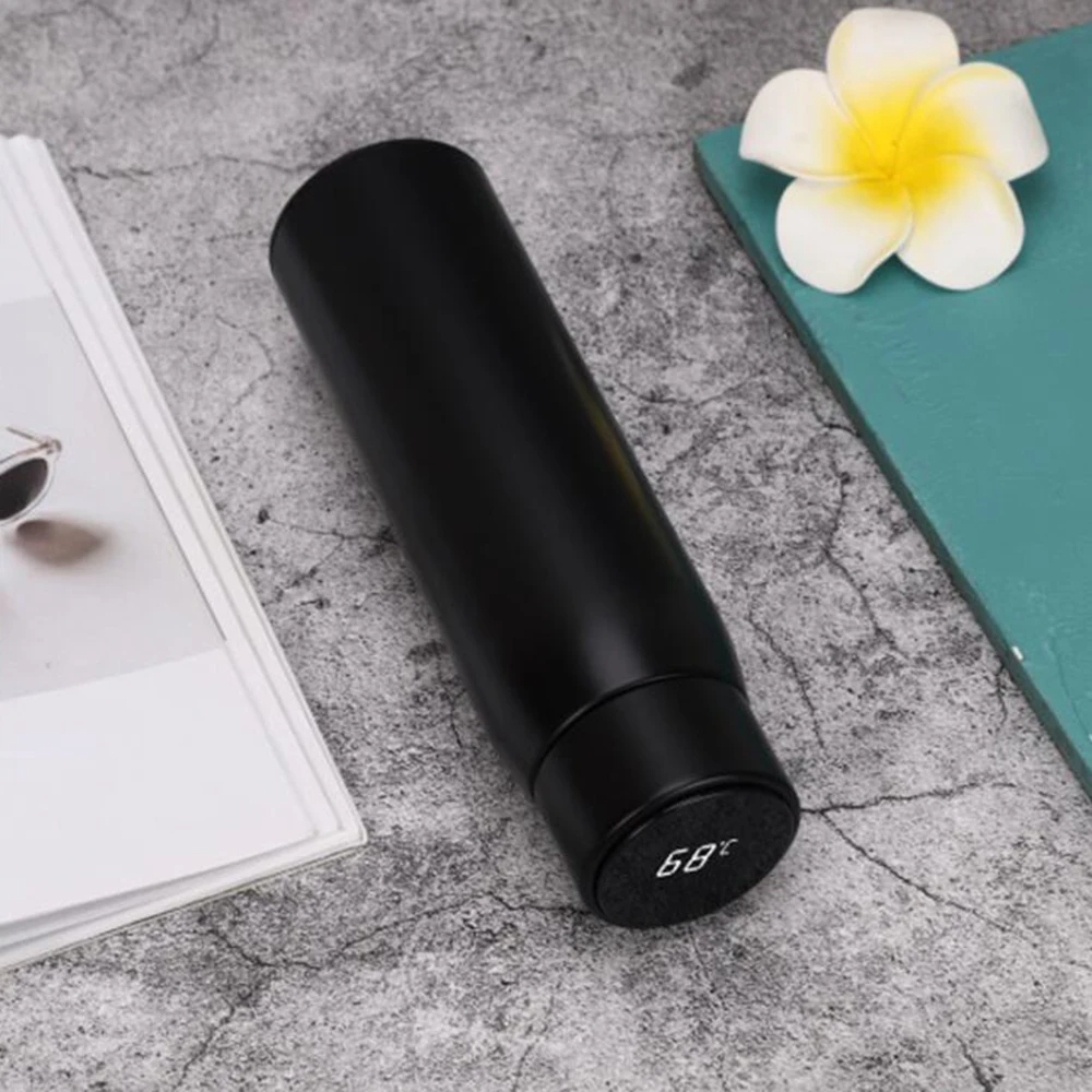 Temperature Display LED touch Screen Smart Water Bottle Stainless Steel Thermos Vacuum Flask Tea Tumbler Intelligent Cup