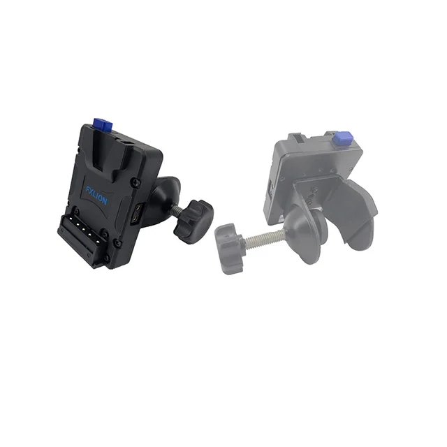 
hot sale high quality SONGING FXLION Nano L04 V-Lock/V-Mount Clamp Plate with with U-Type Clip, fit for Any Size Rod 