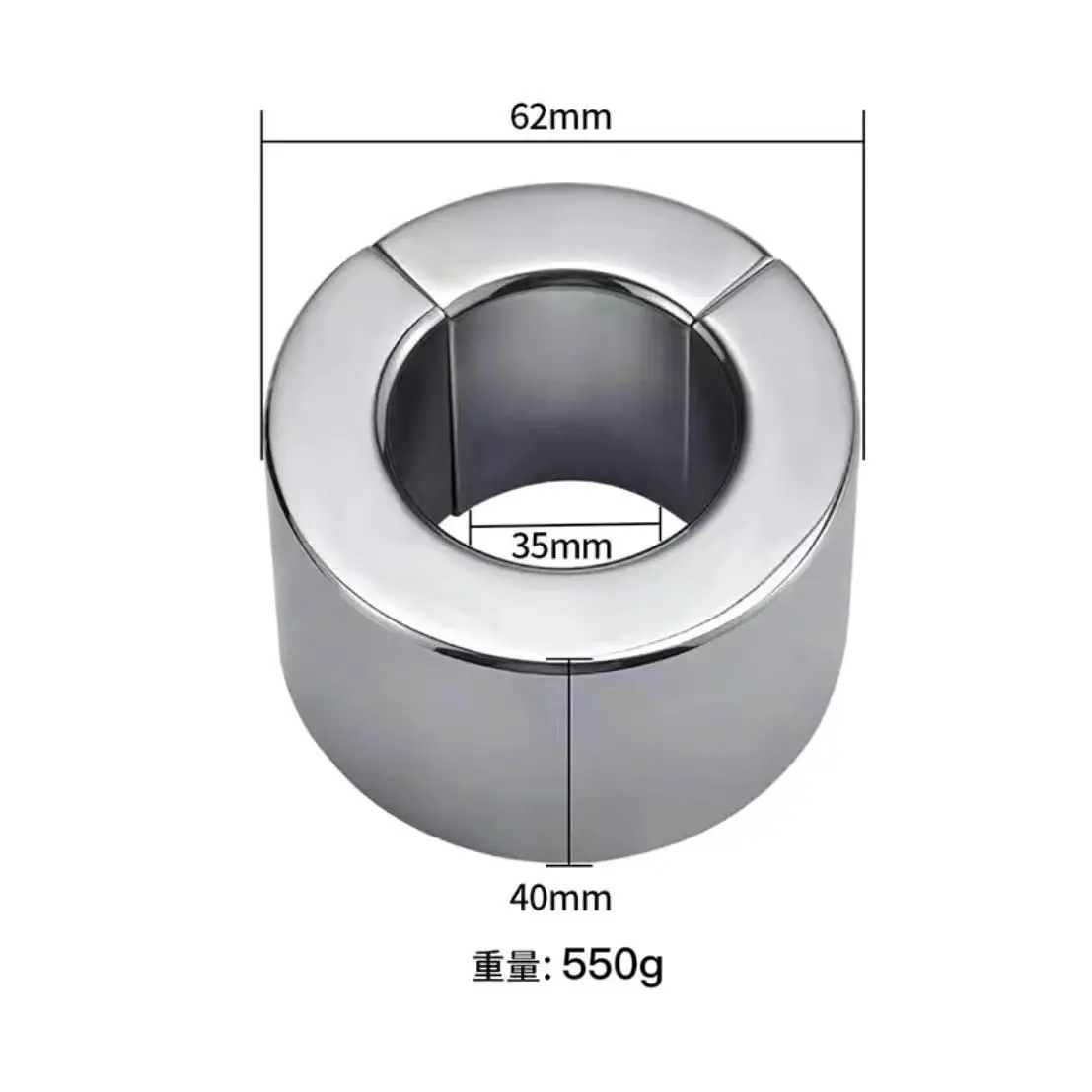 Heavy Duty male penis ring Magnet Stainless steel penis bondage lock cock Ring Bondage Ring toys