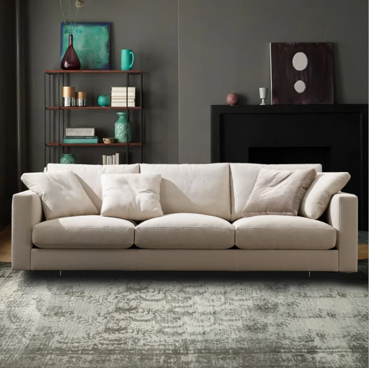 Luxury European Style Fabric Sofa Modern Furniture Cheap Living Room Sofa