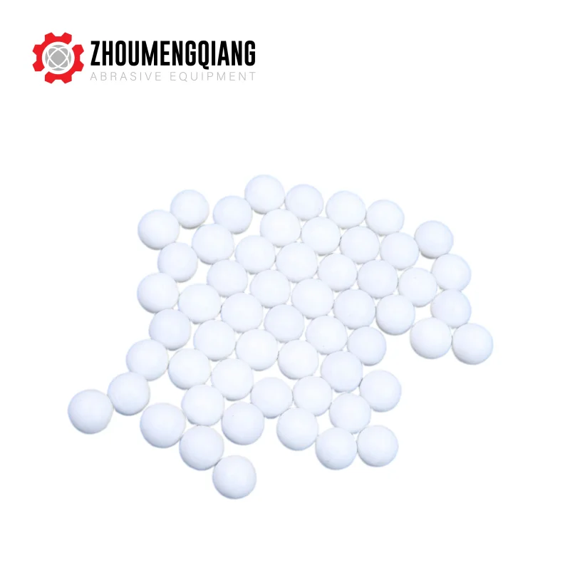 Oval Ceramic Abrasive Chewing Gum Shaped Grinding Stone Ball Shape Bead Polishing Abrasive
