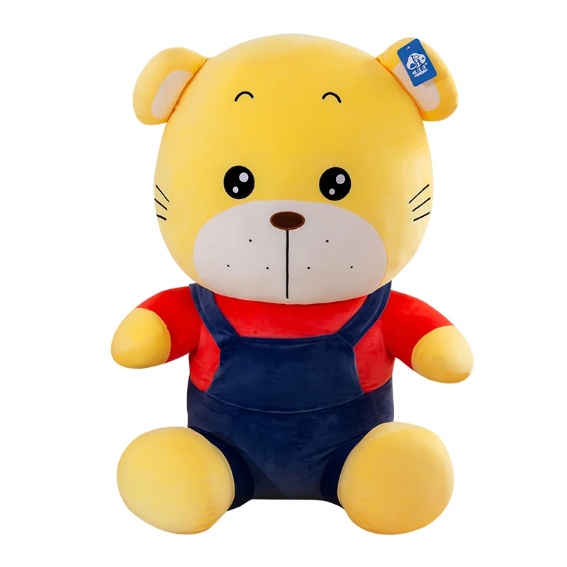 Оптовая продажа, Высококачественная детская подушка, тканевая кукла, плюшевая игрушка, креативная Тигровая кукла, мягкие плюшевые игрушки в виде животных, милый тигр