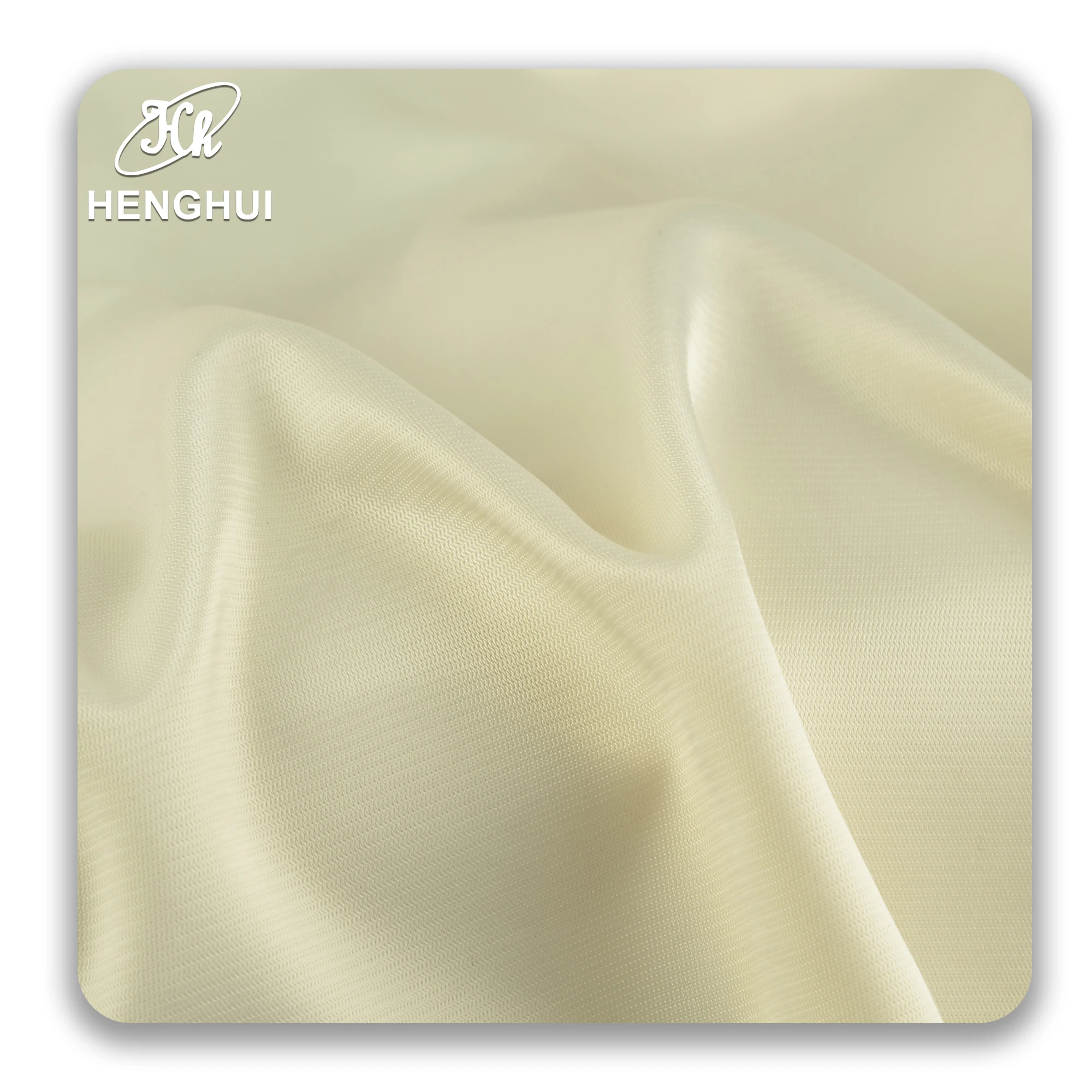 140GSM Polyester/Nylon bright Satin smooth fashion Acetic acid imitation luxury designer fabric and textiles for dress clothing