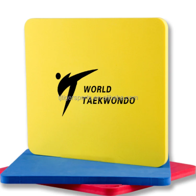 New arrival hotsale custom logo Martial arts reusable TKD EVA material taekwondo karate judo kung fu breaking board
