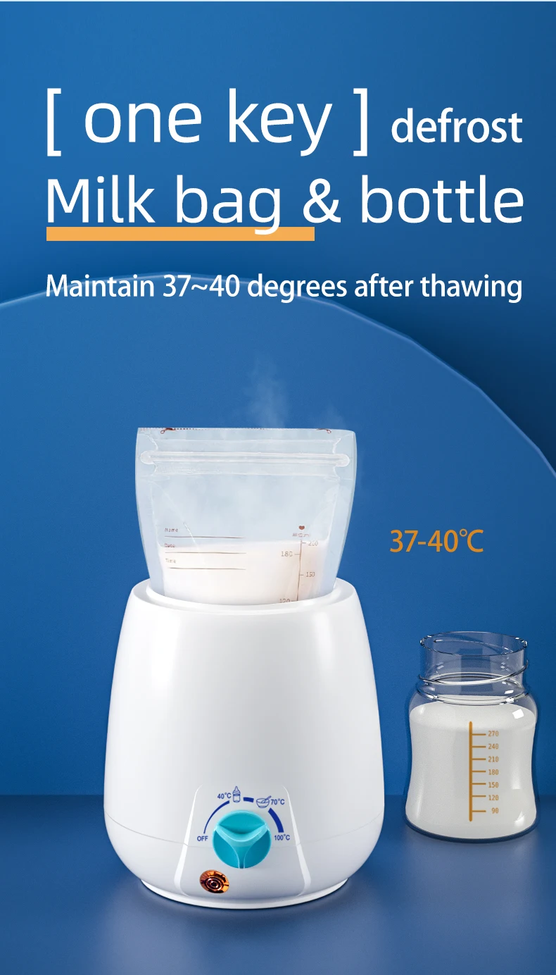 2023 fast heating universal best baby bottle warmer for breast milk