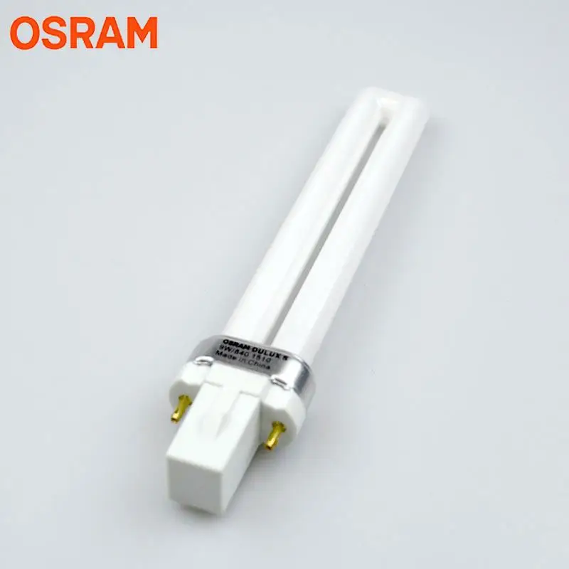 Osram PL-S 2P 4P 5W7W9W11W13W с одной вилкой энергосберегающая настольная лампа для защиты глаз люминесцентная