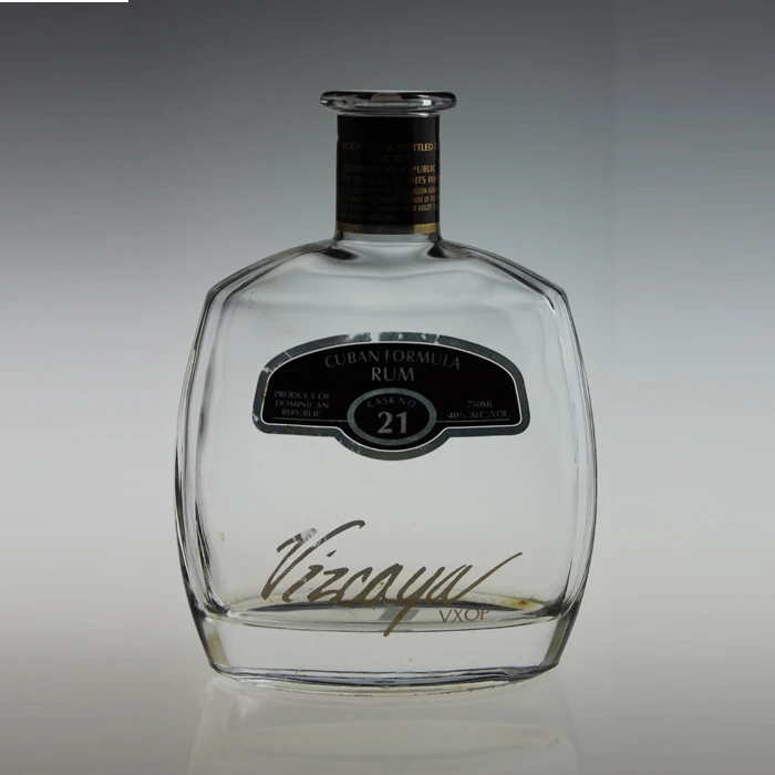 Mini empty bottles Fancy Glass Liquor Bottle Hand Blown Glass Dragon Shape Liquor Bottle Round