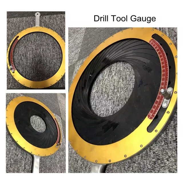 2021 ZG130-320,ZG 270-510mm portable double scale drill tool gauge in oilfiled Tricone bit ring gauge Drill gauge