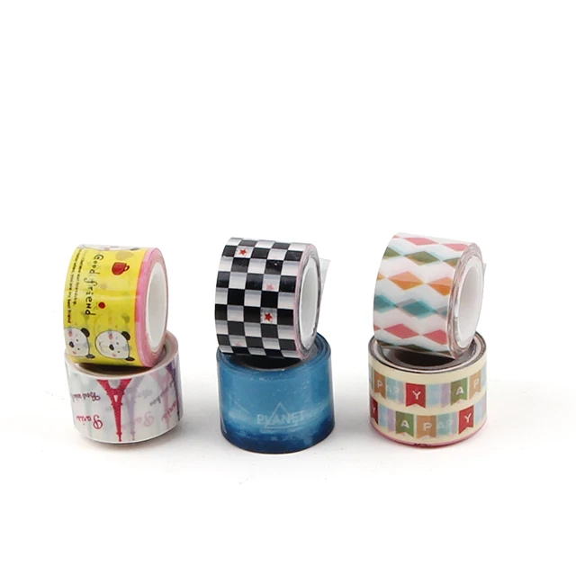 
Cute Cartoon Stationery Tape, Hot Selling, Custom Adhesive Tape With Cartoon Pattern 