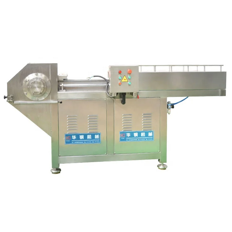 Frozen block fish meat crusher breaker machine frozen pork meat shredder slicer frozen lamb flake cutter