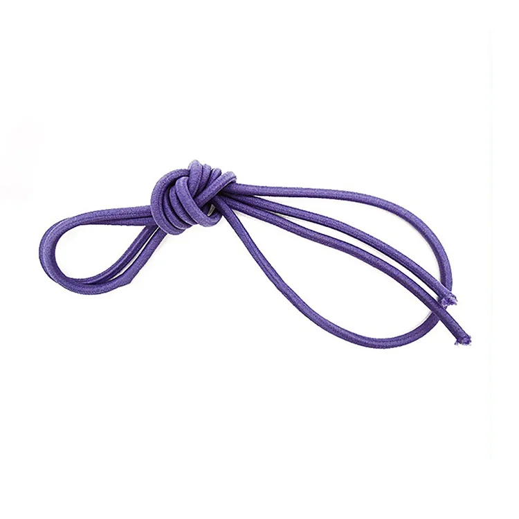 Durable Colored Custom made round elastic shock cord 3mm