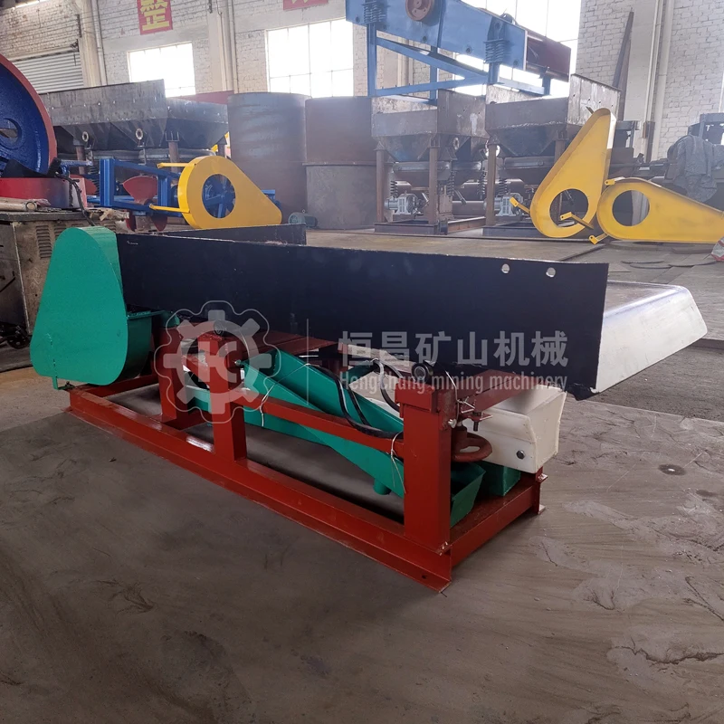 Gold mining washing equipment shaking table machine for gold refinery