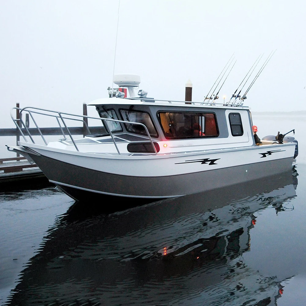 Best Kinocean All Welding Aluminum High Speed Deep-V Fishing Cabin -cruiser-Boat