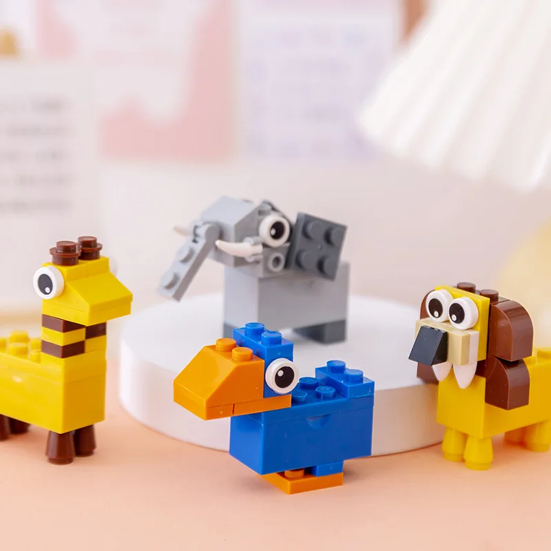 kindergarten puzzle DIY Pencil sharpener building blocks toy elementary school student small prize learning stationery wholesale