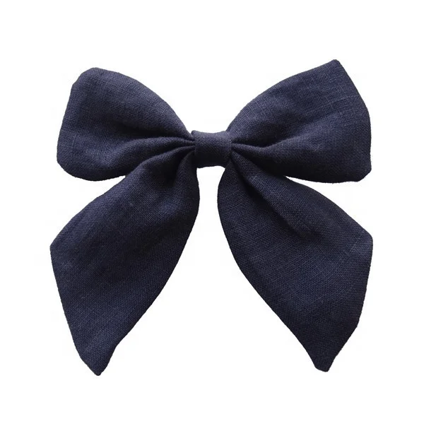 2022 Korean Girls Ribbon Butterfly Bowknot Tie Hair Clip big Colorful Golden Polka Dot Sweet Girls Hair Clip pins