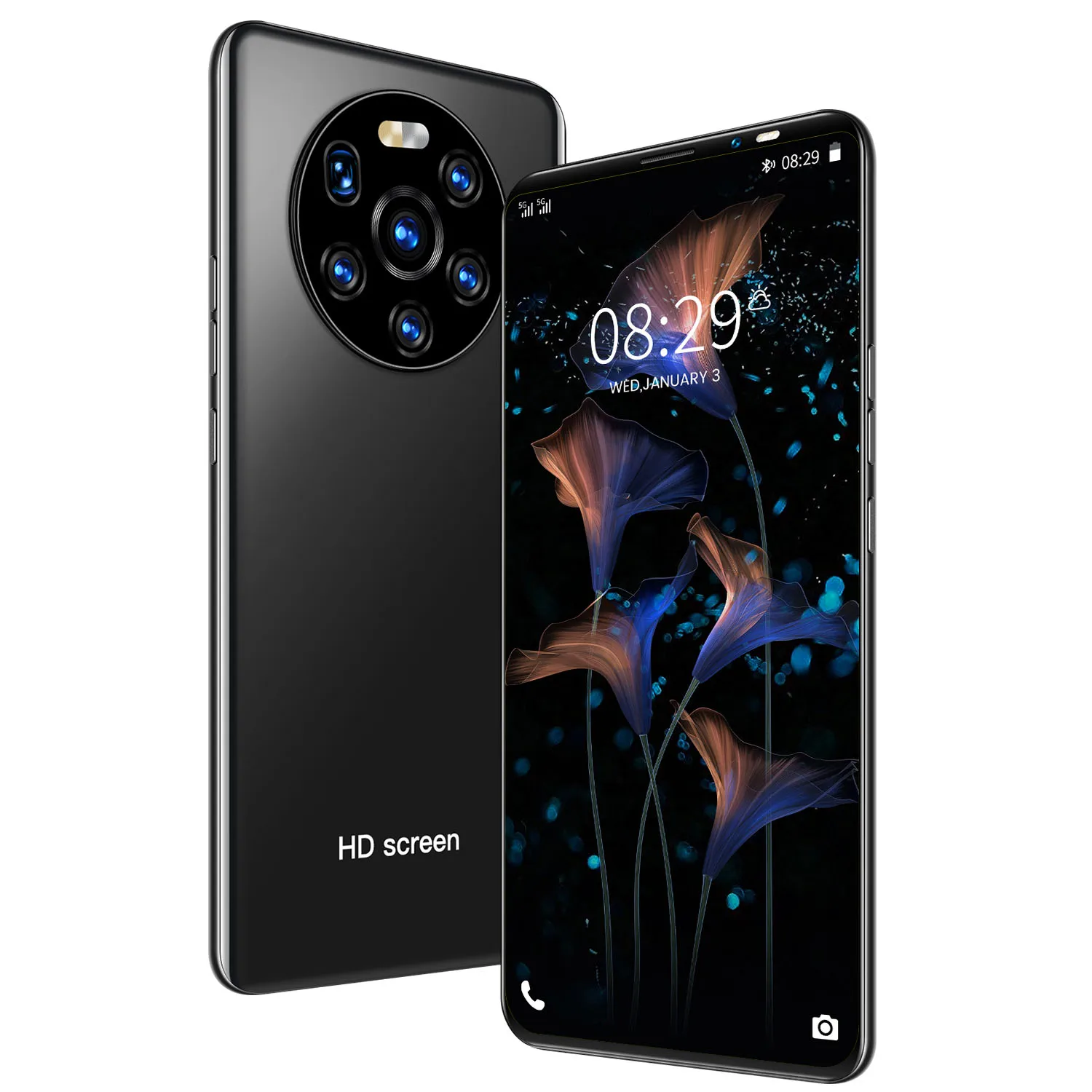  Горячая распродажа! Коврики 40 Pro 12 Гб + 512 дешевые смартфон сделаный в Китае Android 10