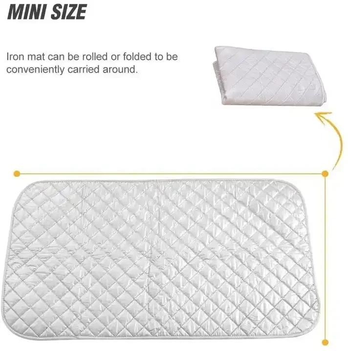 Thickened Cotton Portable Pad Ironing Board For Travel Hotel Dormitory Desktop