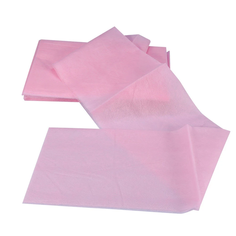Disposable Medical Supplies White Non-woven Fabric disposable massage bed sheets