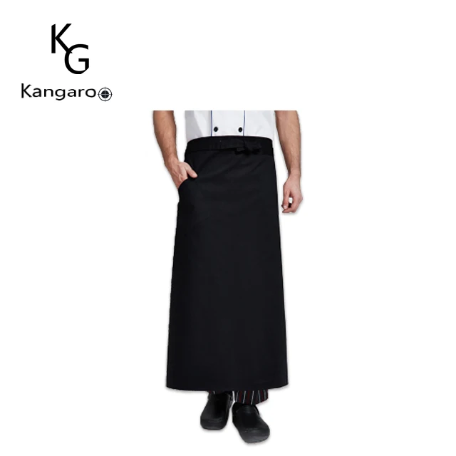 Дизайнерская профессиональная одежда для шеф-повара в японском стиле на заказ, 35% полиэстер, 65% хлопок, одежда для работы, фартук шеф-повара с карманом