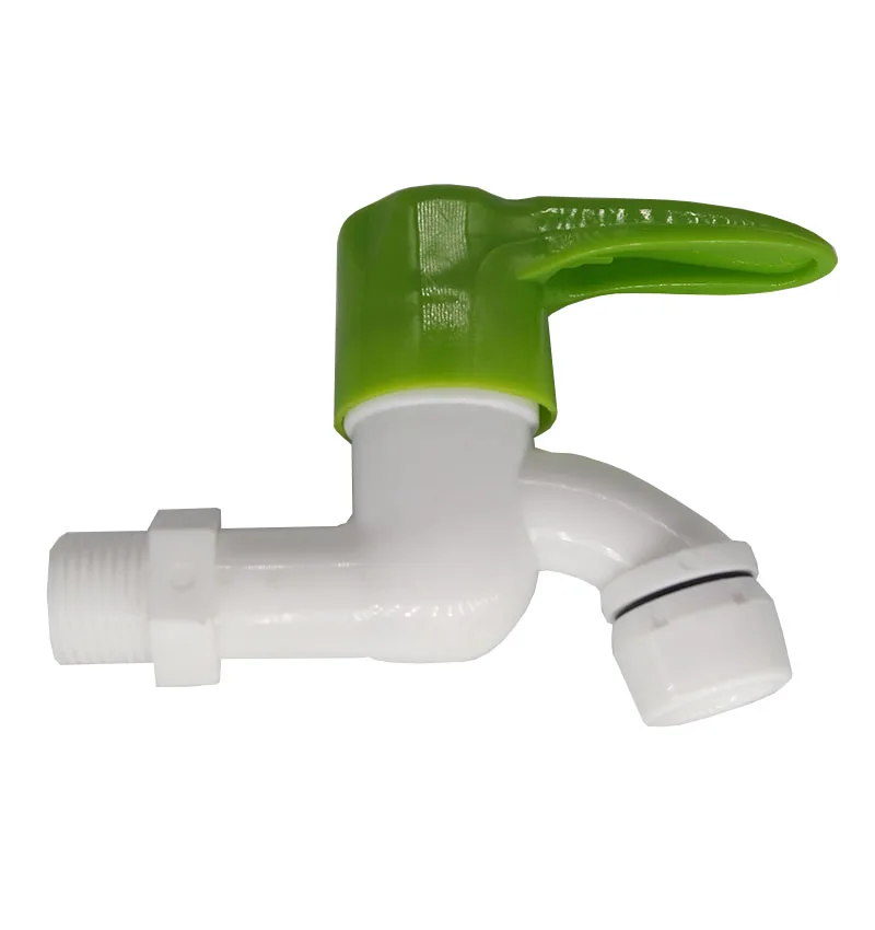 Классический настенный Пластиковый Смеситель с одной ручкой из Юго-Восточной Азии, кран для раковины, кран поло из цветного пластика ПВХ