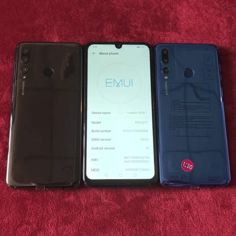 Оптовая Продажа оптовая продажа версия Psmart Y6P Y9 Prime 2018 2019 4 ГБ + 64 128 99% новый мобильный телефон для оригинального использования