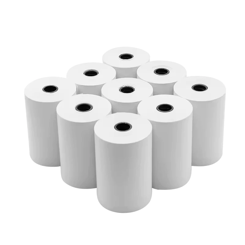 High Quality Small Roll Cash Register Adhesive Paper 80mm*50mm Thermal Wholesale