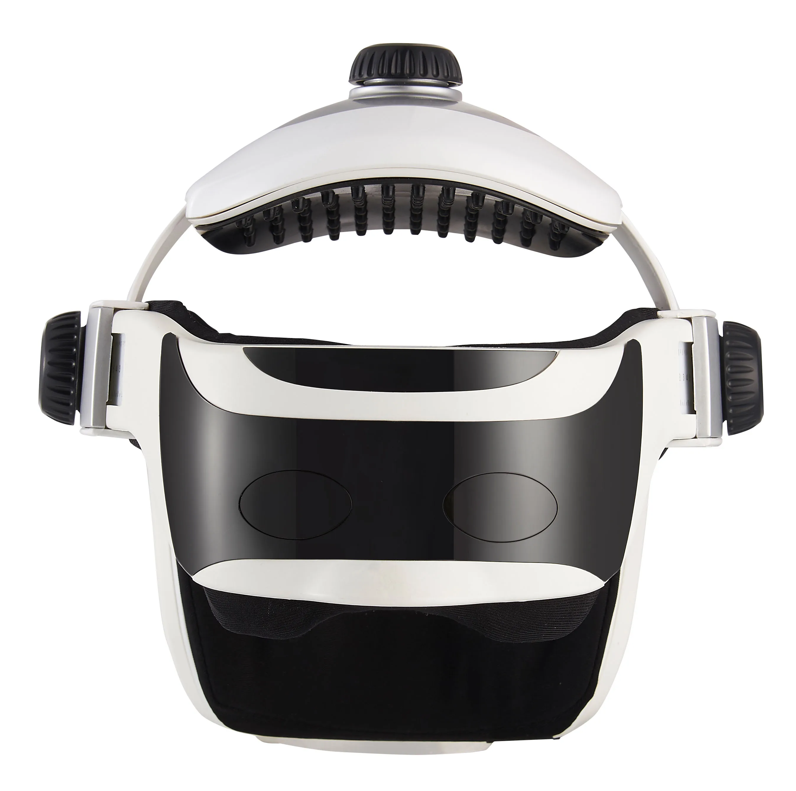 Automatic Air Pressure  Eyes Massager Helmet Dual Vibrating Electric Head Massager